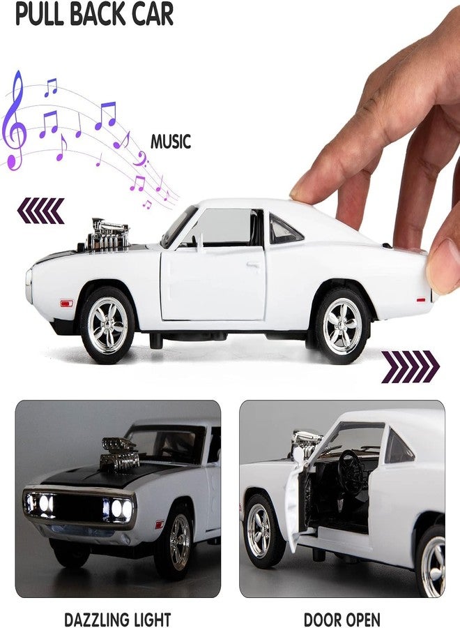 Sky Tech® Fast & Furious 7 Model Car Sports Car 1:32 Exclusive Alloy Metal Pull Back Die-cast Diecast Metal Pullback Toy with Openable Doors & Light Music Toys for Kids【Colors as Per Stock】 - Image 5
